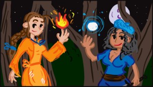 Aisling + Leir - CB Archer Fanart