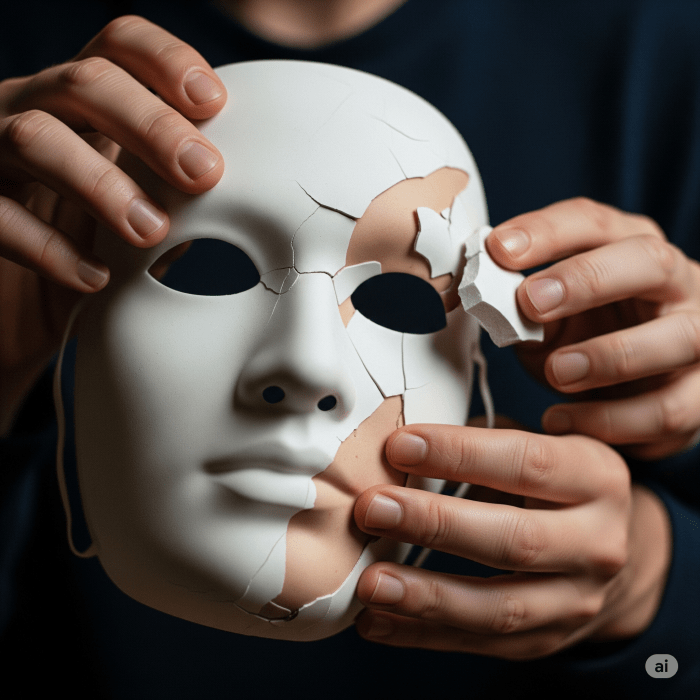Primal carvings etched into bone, representing the raw, non-performative communication our ancestors used for survival—a direct contrast to algorithmically sanitized interaction.